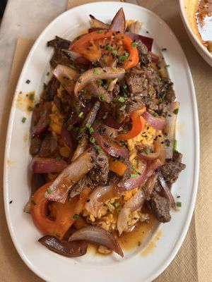   at Los Andenes Vegan in Madrid