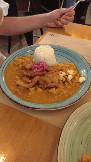  at Los Andenes Vegan in Madrid