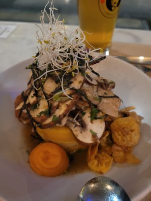  at Los Andenes Vegan in Madrid