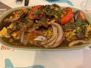  at Los Andenes Vegan in Madrid