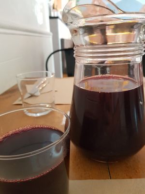 Chicha at Los Andenes Vegan in Madrid