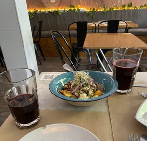 Ceviche   at Los Andenes Vegan in Madrid