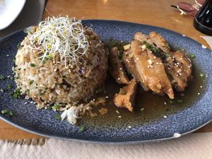   at Los Andenes Vegan in Madrid