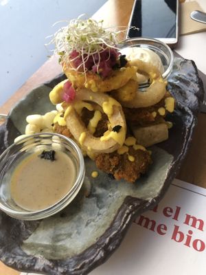   at Los Andenes Vegan in Madrid