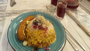   at Los Andenes Vegan in Madrid