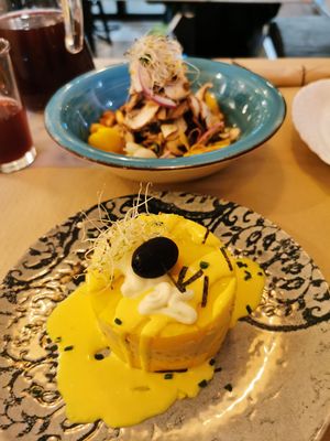  at Los Andenes Vegan in Madrid