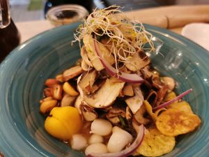  at Los Andenes Vegan in Madrid