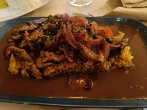  at Los Andenes Vegan in Madrid