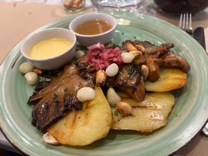  at Los Andenes Vegan in Madrid