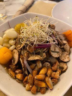  at Los Andenes Vegan in Madrid