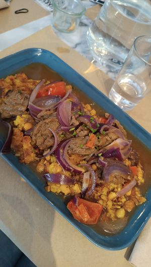  at Los Andenes Vegan in Madrid