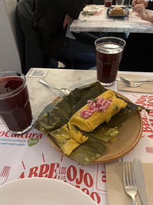   at Los Andenes Vegan in Madrid