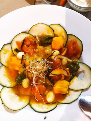  at Los Andenes Vegan in Madrid