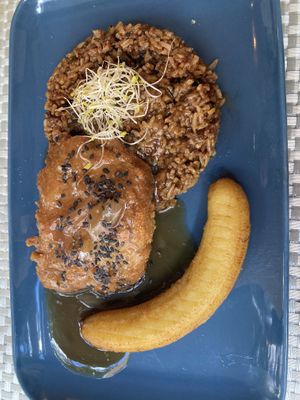   at Los Andenes Vegan in Madrid