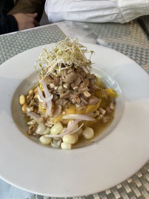   at Los Andenes Vegan in Madrid