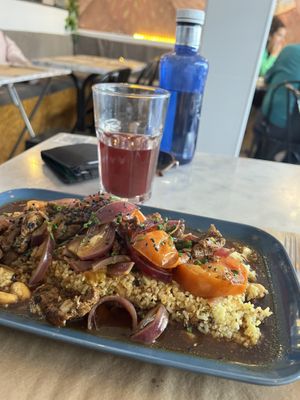   at Los Andenes Vegan in Madrid