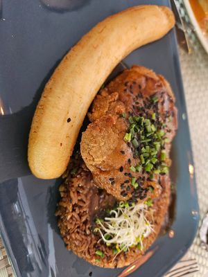 Plantin at Los Andenes Vegan in Madrid