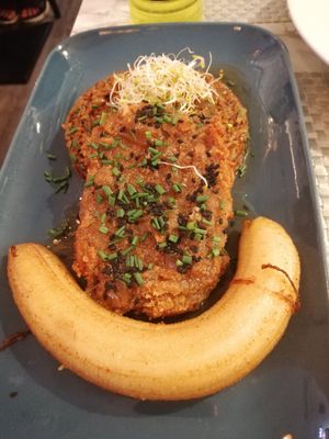 Mostrito at Los Andenes Vegan in Madrid