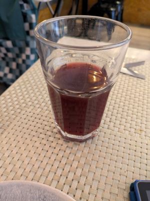 Chicha at Los Andenes Vegan in Madrid