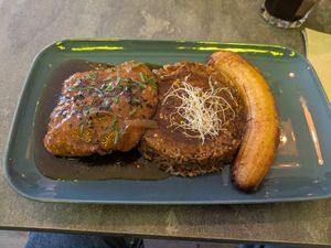  at Los Andenes Vegan in Madrid