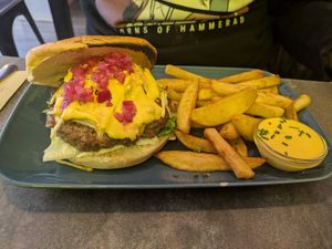  at Los Andenes Vegan in Madrid