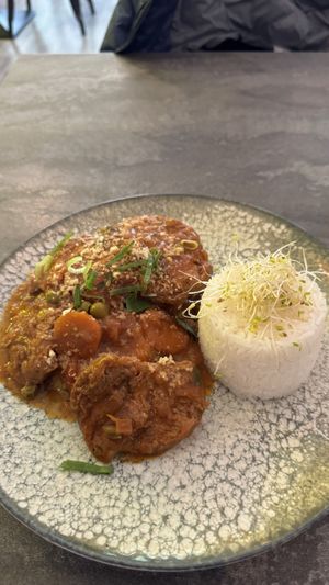   at Los Andenes Vegan in Madrid