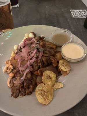 Rachi  at Los Andenes Vegan in Madrid