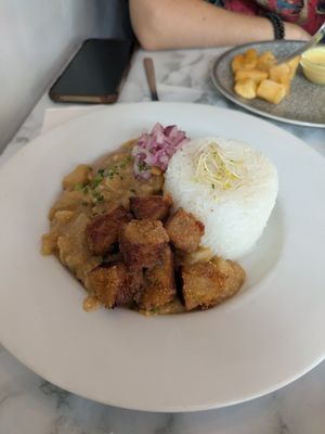  at Los Andenes Vegan in Madrid