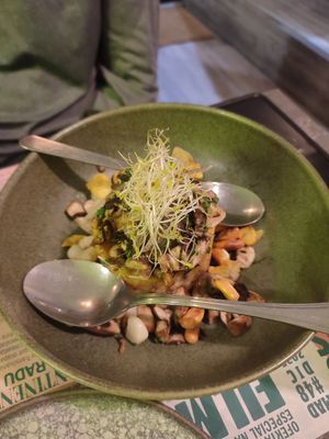  at Los Andenes Vegan in Madrid