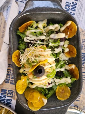  at Los Andenes Vegan in Madrid