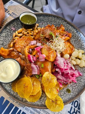  at Los Andenes Vegan in Madrid