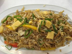 Aeropuerto at Los Andenes Vegan in Madrid