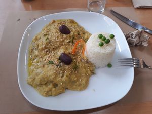 Mmm at Los Andenes Vegan in Madrid