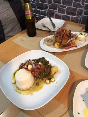 ‘Seco’ & ‘No Fish' at Los Andenes Vegan in Madrid