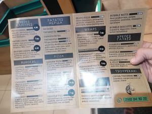 New vegan menu at Mammy's Creperie in Thessaloniki
