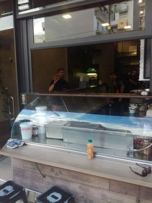 The creperie at Mammy's Creperie in Thessaloniki