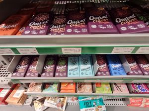 Vegan chocolate bars at Kinsarvik Naturkost in Bergen