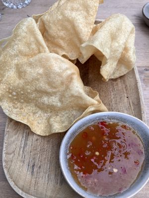 Voorgerecht Vegan dum Sum  at Pura Vida Foodbar  - Midsland in Midsland