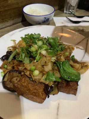 Vegan tofu & noodles  at Pho Moi Vietnamese Eatery  in Katoomba