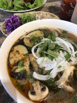 vegan pho at Pho Moi Vietnamese Eatery  in Katoomba