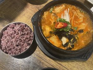 👍🏼 at Daehwa Vegetarian in Central Singapore