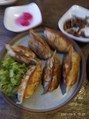 Vegan Gyoza at Daehwa Vegetarian in Central Singapore