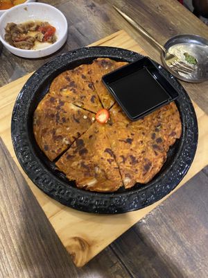   at Daehwa Vegetarian in Central Singapore