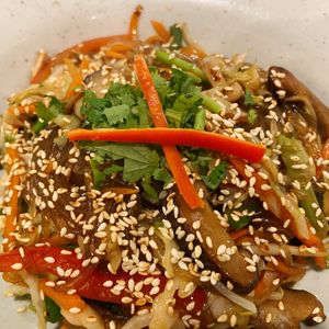   at Daehwa Vegetarian in Central Singapore