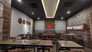 Interior at Daehwa Vegetarian in Central Singapore