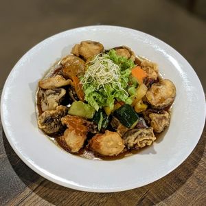 Vegan Tangsuyuk at Daehwa Vegetarian in Central Singapore