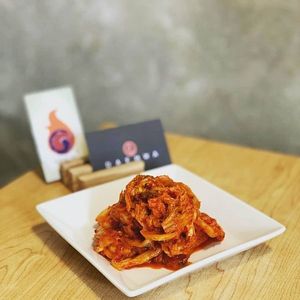 Kimchi! at Daehwa Vegetarian in Central Singapore