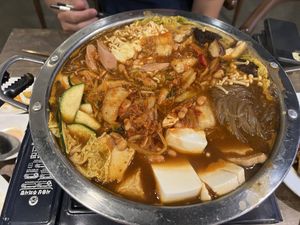   at Daehwa Vegetarian in Central Singapore