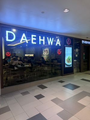 Outside   at Daehwa Vegetarian in Central Singapore