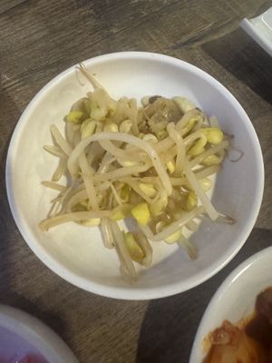 Bean sprouts   at Daehwa Vegetarian in Central Singapore